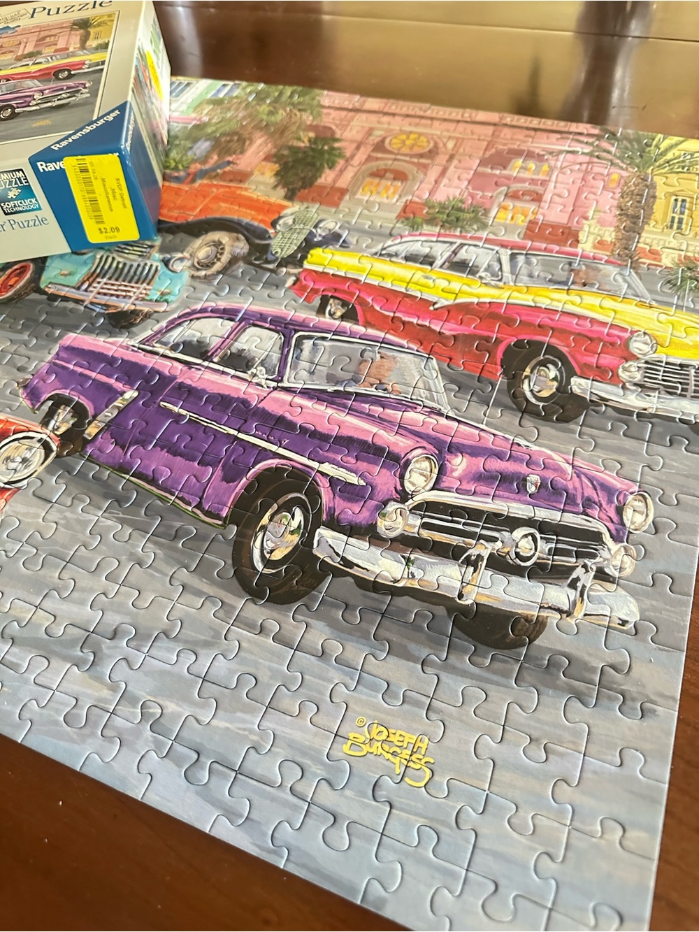 Ravensburger Cruisin Havana Cuba 500 Piece XL Puzzle - Picture 2 of 7